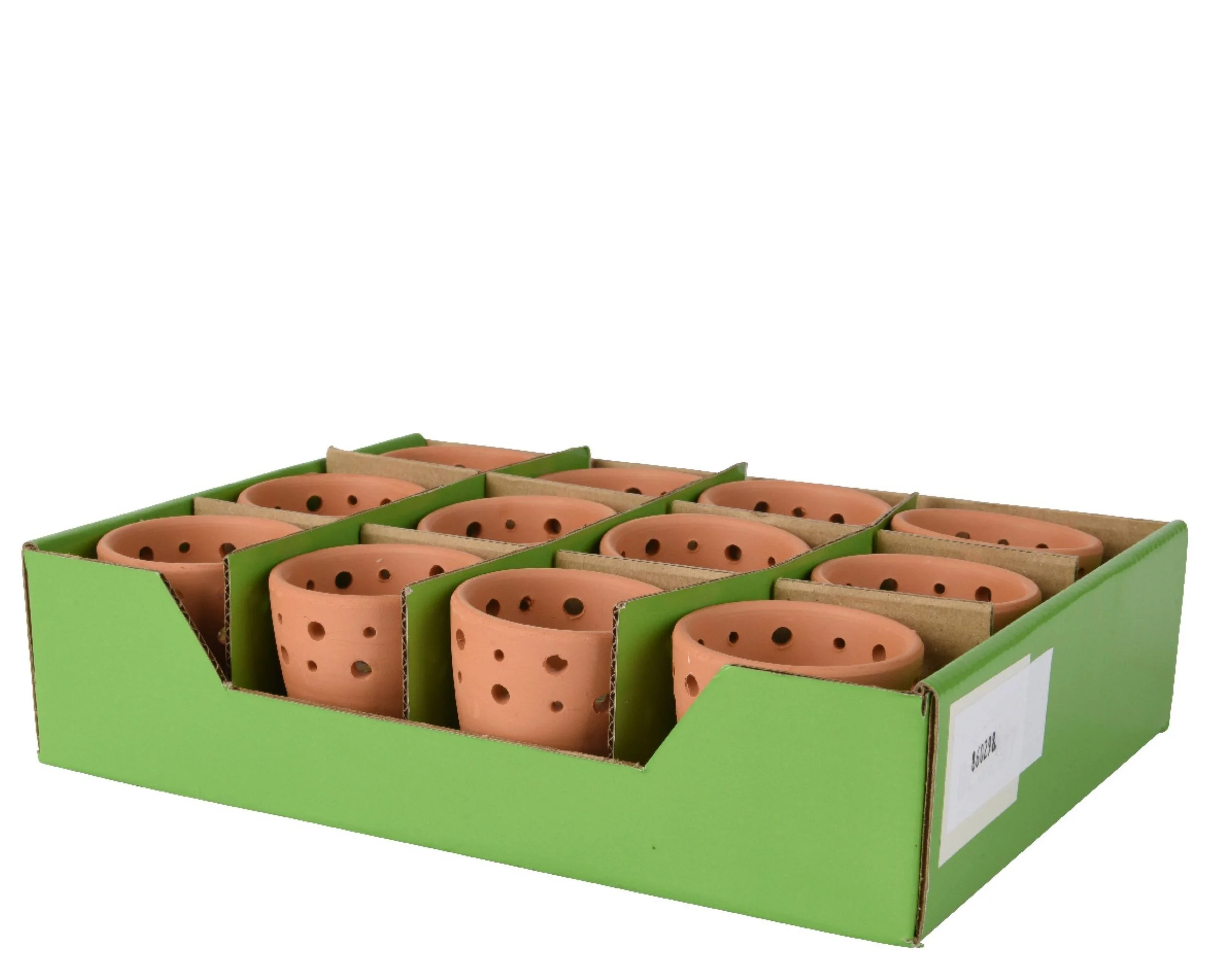 DECORIS Citronella Outdoor Formkerze – 6,5 cm im Terrakotta-Topf
